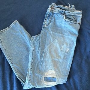 Loft Straight Leg Jeans Size 10